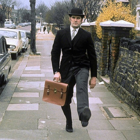 John Cleese’s Ministry of Silly Walks sketch on Monty Python’s Flying Circus (1969).