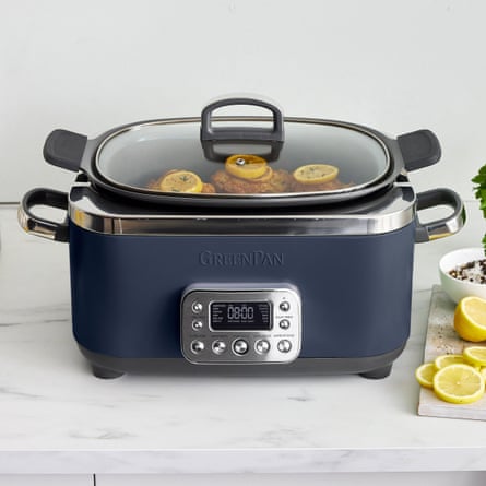 GreenPan Elite 14-in-1 6-Quart Slow Cooker cr greenpan