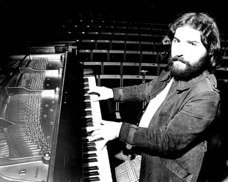Radu Lupu photographed at Sydney Opera House in 1974.