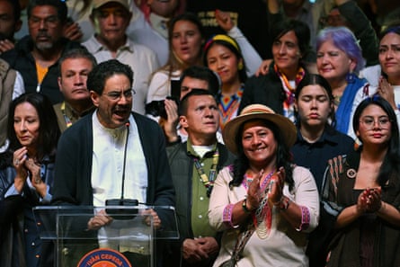 Ivan Cepeda and Aida Quilcue