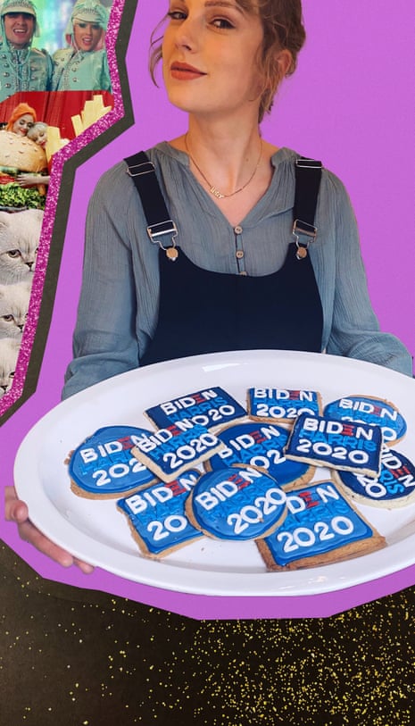 Swift holding cookies