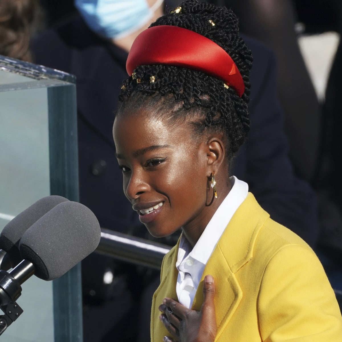 Red headband prada Clearance