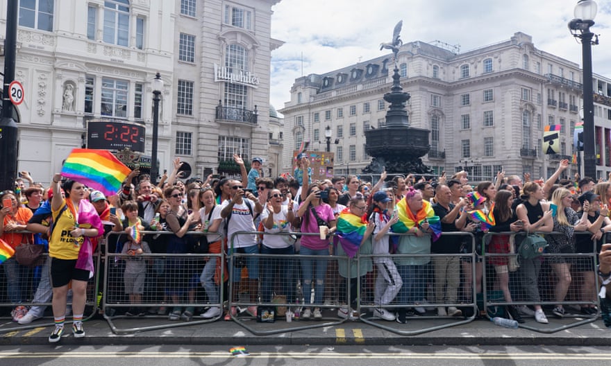 A colorful scene at Piccadilly Circus