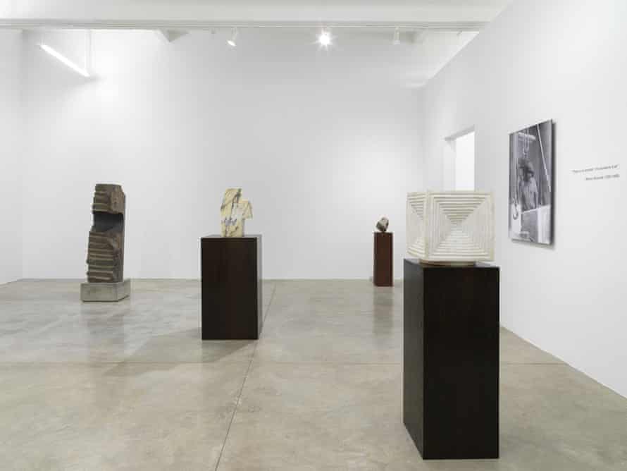 The Unseen Professors installation image at Tina Kim Gallery