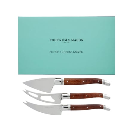 Fortnum & Mason set of three cheese knives