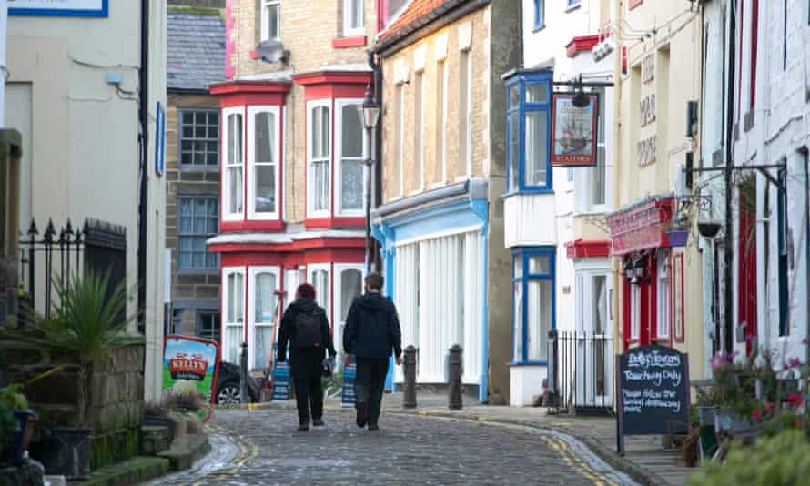 Staithes is in the Scarborough borough of North Yorkshire.