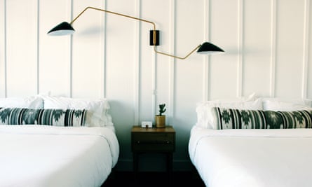 Bedroom at Amigo Motor Lodge, Salida, Colorado