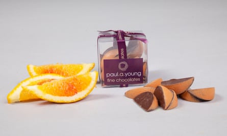Paul A Young Very Orangey Chocolate Segments