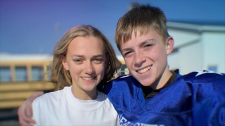 Teenage couple Lauryn and Owen suffered relentless text bullying.