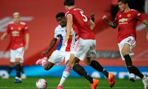 Manchester United Rocked By Wilfried Zaha Double For Crystal Palace Football The Guardian