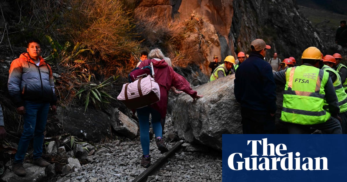 Tourists trapped at Machu Picchu by Peru protests evacuated by helicopter