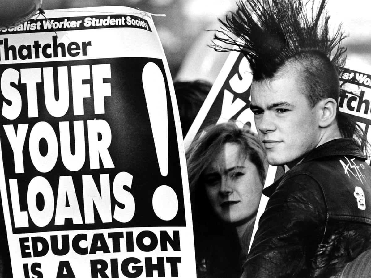 To Be Young Under Margaret Thatcher Was Tough For Many I Fear This Will Be Far Worse Boris Johnson The Guardian