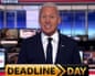 Screengrab from Sky Sports News coverage of Transfer deadline day host Jim White