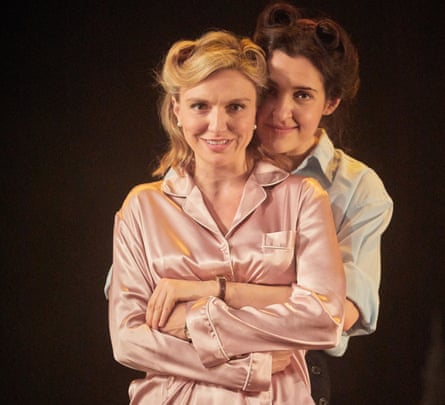 Guilt-free exhilaration ... Florence Roberts as Helen and Phoebe Pryce as Kay.