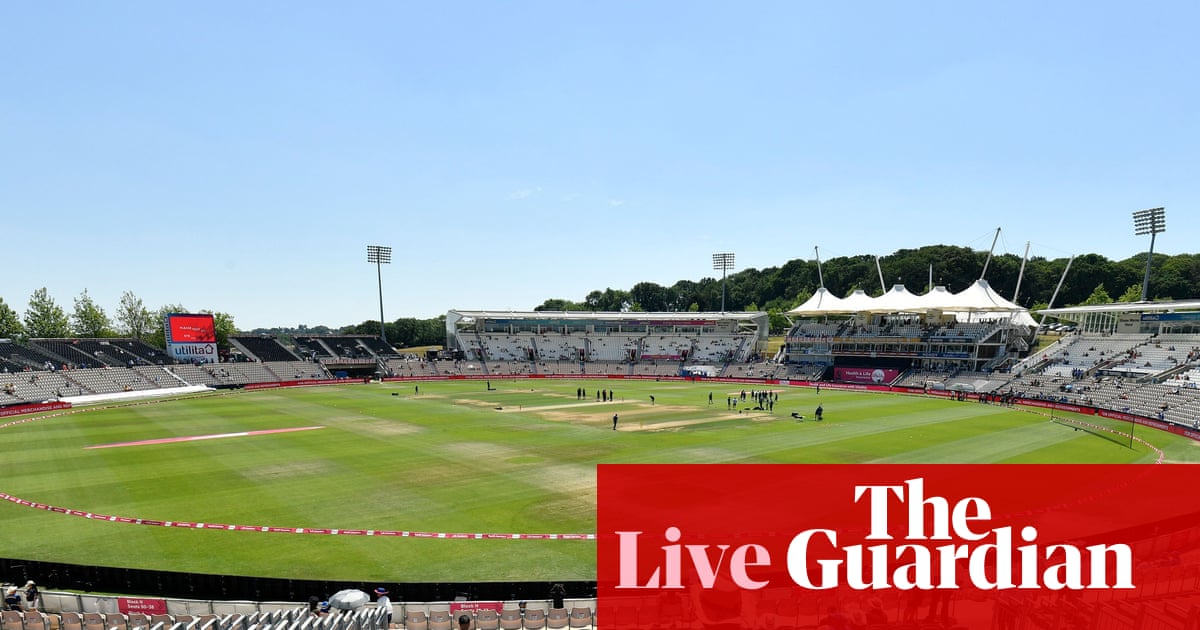England v India: fifth men’s T20 international start delayed – live