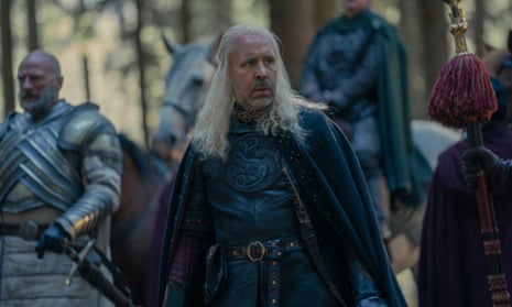‘It’s a worry, isn’t it?’ … Paddy Considine as King Viserys in House of the Dragon.