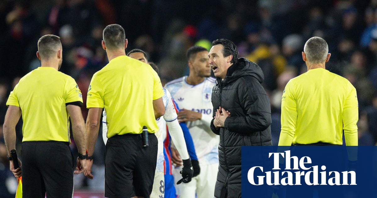 Emery rages at Crystal Palace draw as Glasner extends record against Aston ...