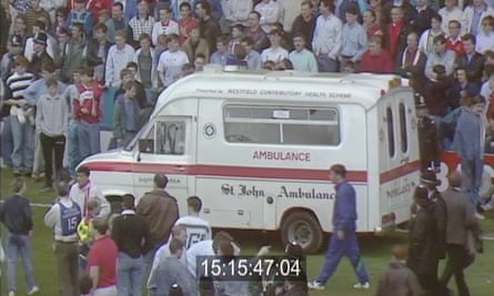 An image released by the Hillsborough inquest.