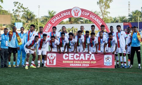 Eritrea at the Cecafa Cup in 2019 in Uganda.