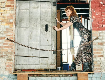 Auf der Maur at Basilica Hudson, the venue she owns with her husband, Tony Stone.