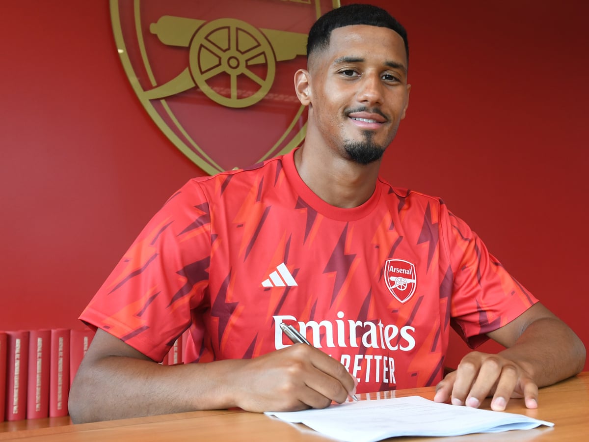 We can achieve everything': William Saliba signs new Arsenal contract | Arsenal | The Guardian