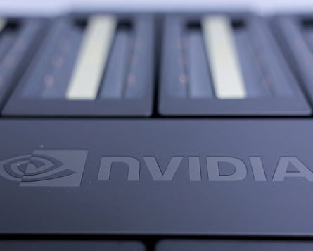 An Nvidia Blackwell GPU is displayed at COMPUTEX in Taipei, Taiwan June 4, 2024. REUTERS/Ann Wang/File Photo