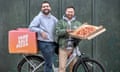 Yard Sale Pizza founders Johnnie Tate and Nick Buckland photographed in Balham, London