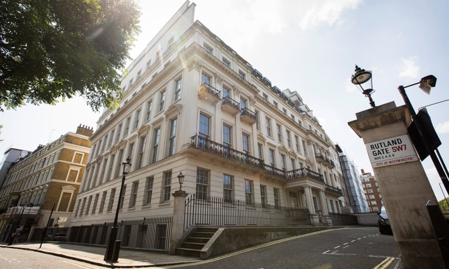 2-8 Rutland Gate in Knightsbridge, central London, bought for £215m in 2020 in a sale facilitated by Hersham.