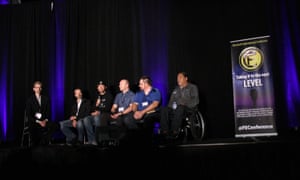 The Flat Earth conference in Denver, Colorado, in November 2018