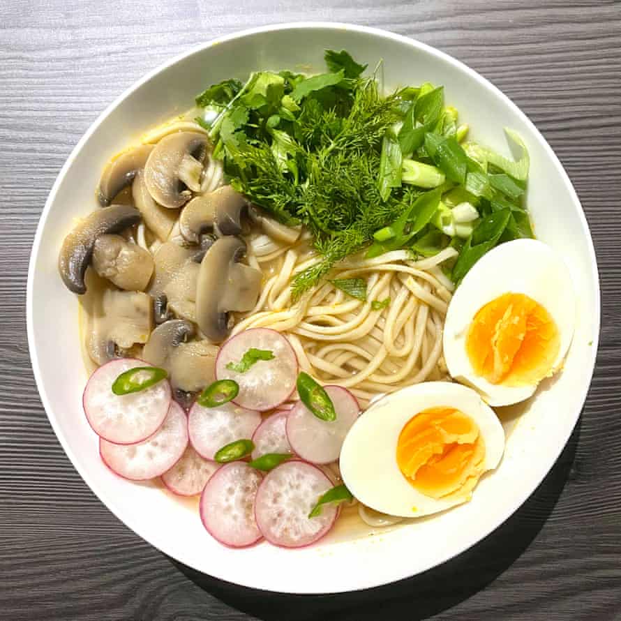 Veggie ramen
