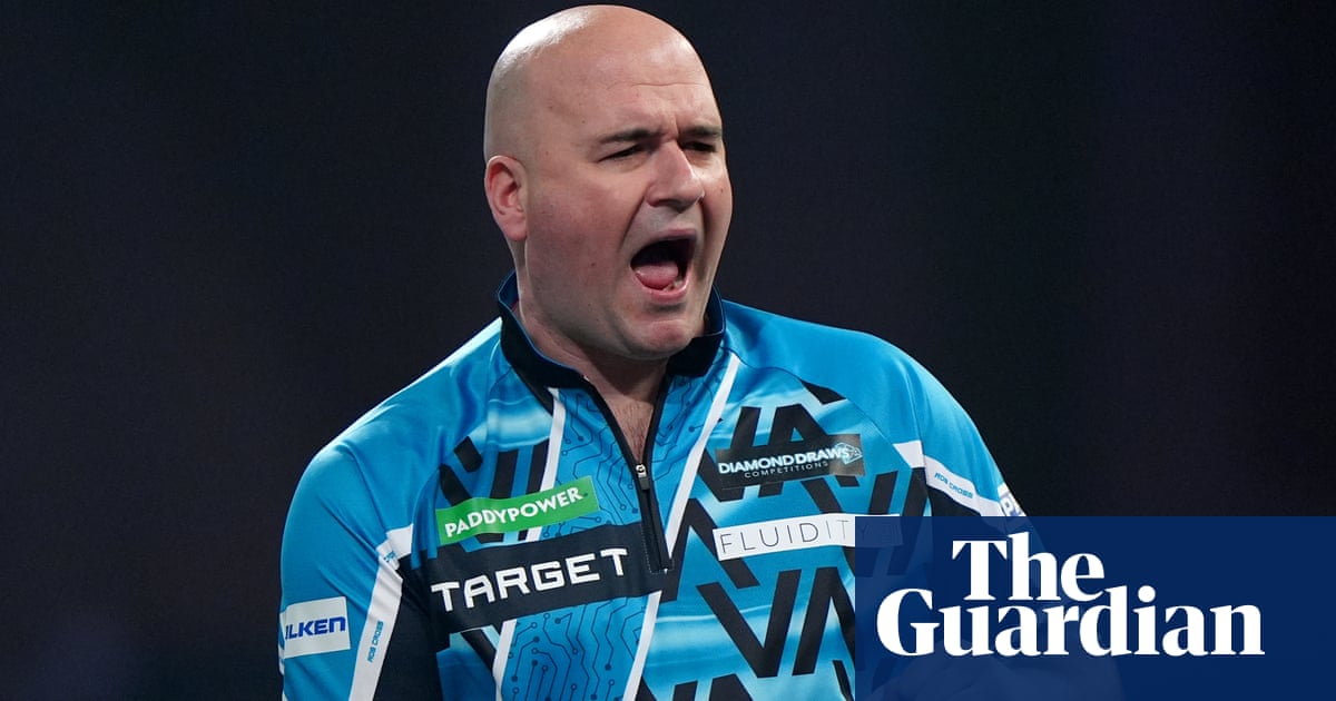 Rob Cross opens up on struggles after second-round win against Ian White