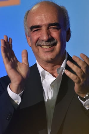 Vangelis Meimarakis, leader of New Democracy.