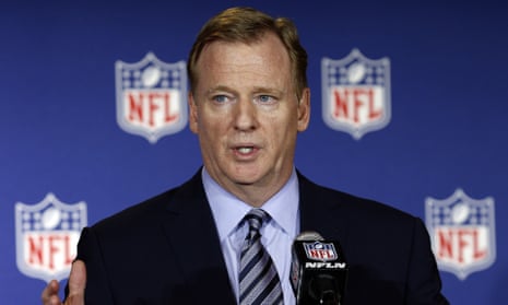 Roger Goodell said: ‘When you look at ratings, you have to look a little deeper than that.’