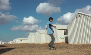 Football can provide relief from the stresses of life in Za’atari refugee camp