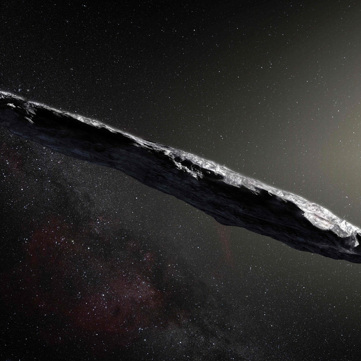 Interstellar Object Oumuamua Believed To Be Active Asteroid Science The Guardian