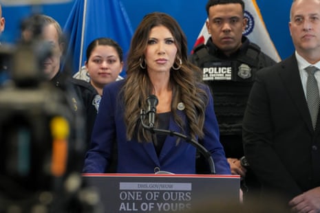 Democratic Lawmakers File Articles of Impeachment Against Kristi Noem