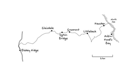 A map of one of the walks from You Are Here