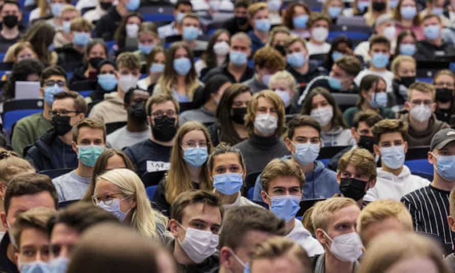 Mask-wearing remains high in Germany, but the vaccination drive has stalled