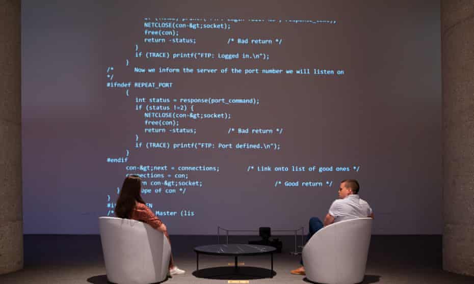 Sir Tim Berners-Lee auctions the source code for the world wide web as an NFT at Sotheby’s.