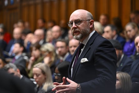 Liam Byrne MP speaking in the House of Commons