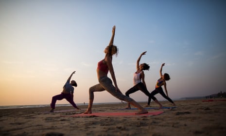 Yoga reduces risk factors for heart disease, including high BMI and cholesterol. 