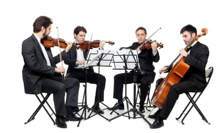A string quartet