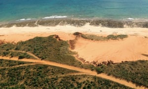 The spectacular coas tline along the Kimberley region of Western Australia.