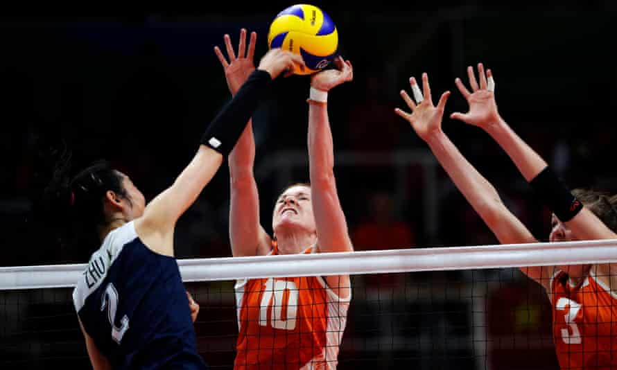 The women’s volleyball world championship begins in Japan.
