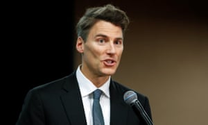 Vancouver mayor Gregor Robertson. Controversy erupted after the city announced a 78-unit temporary housing project for the homeless earlier this year. 