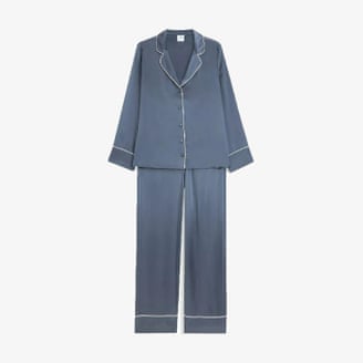 John Lewis Piped silk pyjama set
