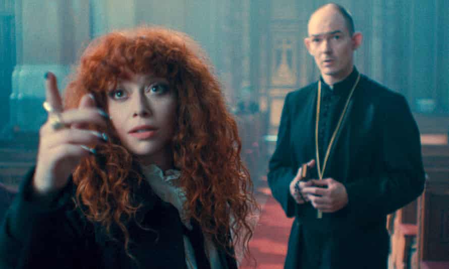 Natasha Lyonne as Nadia Vulvokov in Russian Doll.