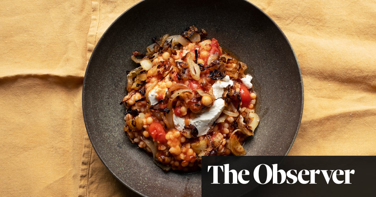 Nigel Slater’s recipe for couscous with labneh and tomato