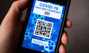 A conceptual design for an electronic Covid-19 certificate using a QR code on a smart phone