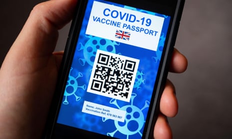 A conceptual design for an electronic Covid-19 certificate using a QR code on a smart phone